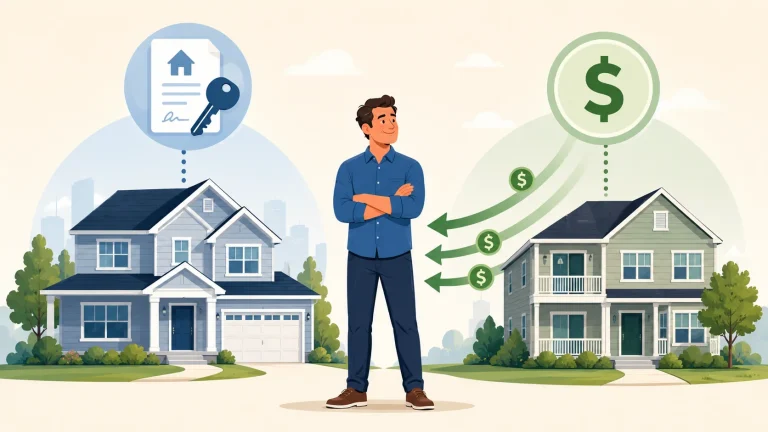 Illustration of homeowner using HELOC on primary home to purchase a second investment property